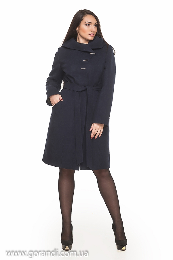 Женское пальто с капюшоном весна осень из кашемира высокого качества. Силуэт  прилегающий, рукав втачной. фото Размер: 46-54 